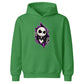 Ripping skeleton character portal Halloween Kids Hoodie