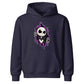 Ripping skeleton character portal Halloween Kids Hoodie