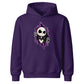 Ripping skeleton character portal Halloween Kids Hoodie