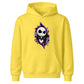 Ripping skeleton character portal Halloween Kids Hoodie