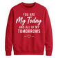 Romantic Couples My Today For him For her gift sweatshirt