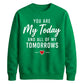 Romantic Couples My Today For him For her gift sweatshirt