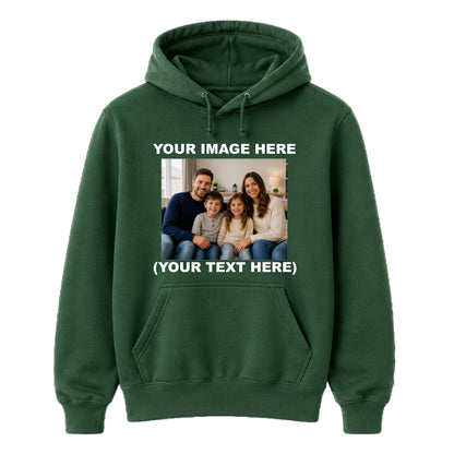 Romantic Custom Photo Text Jumper unisex hoodies