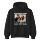 Romantic Custom Photo Text Jumper unisex hoodies