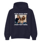 Romantic Custom Photo Text Jumper unisex hoodies