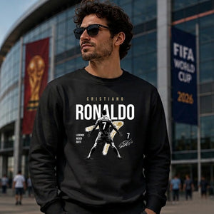 Ronaldo No7 Legends Never Quite Gold FIFA Unisex Sweatshirt