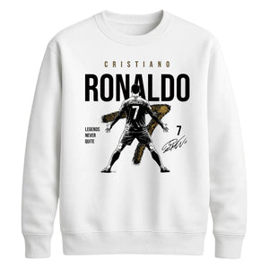 Ronaldo No7 Legends Never Quite Gold FIFA Unisex Sweatshirt