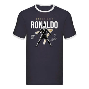 Ronaldo No7 Legends Never Quite FIFA Unisex Ringer T-Shirt