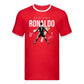 Ronaldo No7 Legends Never Quite FIFA Unisex Ringer T-Shirt