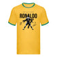 Ronaldo No7 Legends Never Quite FIFA Unisex Ringer T-Shirt