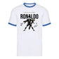 Ronaldo No7 Legends Never Quite FIFA Unisex Ringer T-Shirt