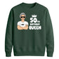 Royal Birthday Queen Personliased Happy Birthday Sweatshirt