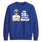 Royal Birthday Queen Personliased Happy Birthday Sweatshirt