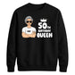 Royal Birthday Queen Personliased Happy Birthday Sweatshirt