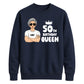 Royal Birthday Queen Personliased Happy Birthday Sweatshirt
