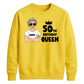 Royal Birthday Queen Personliased Happy Birthday Sweatshirt