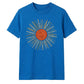 Retro sunburst graphic unisex t-shirt