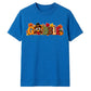 Fall GOBBLE turkey block text Thanksgiving Unisex T-Shirt
