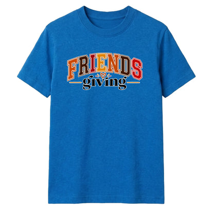 Friendsgiving curved arch font Thanksgiving Unisex T-Shirt