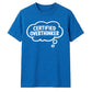 Funny Thought Bubble Certified Overthinker Unisex T-Shirt