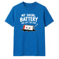 Introverted social battery dead Funny Memes Unisex T-Shirt