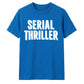 Retro 3D Block Text Serial Thriller Graphic Unisex T-Shirt