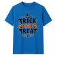 Spooky spider web text graphic Halloween Unisex t-shirt