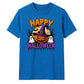 Witch hat pumpkin ghosts graphic Halloween Unisex t-shirt
