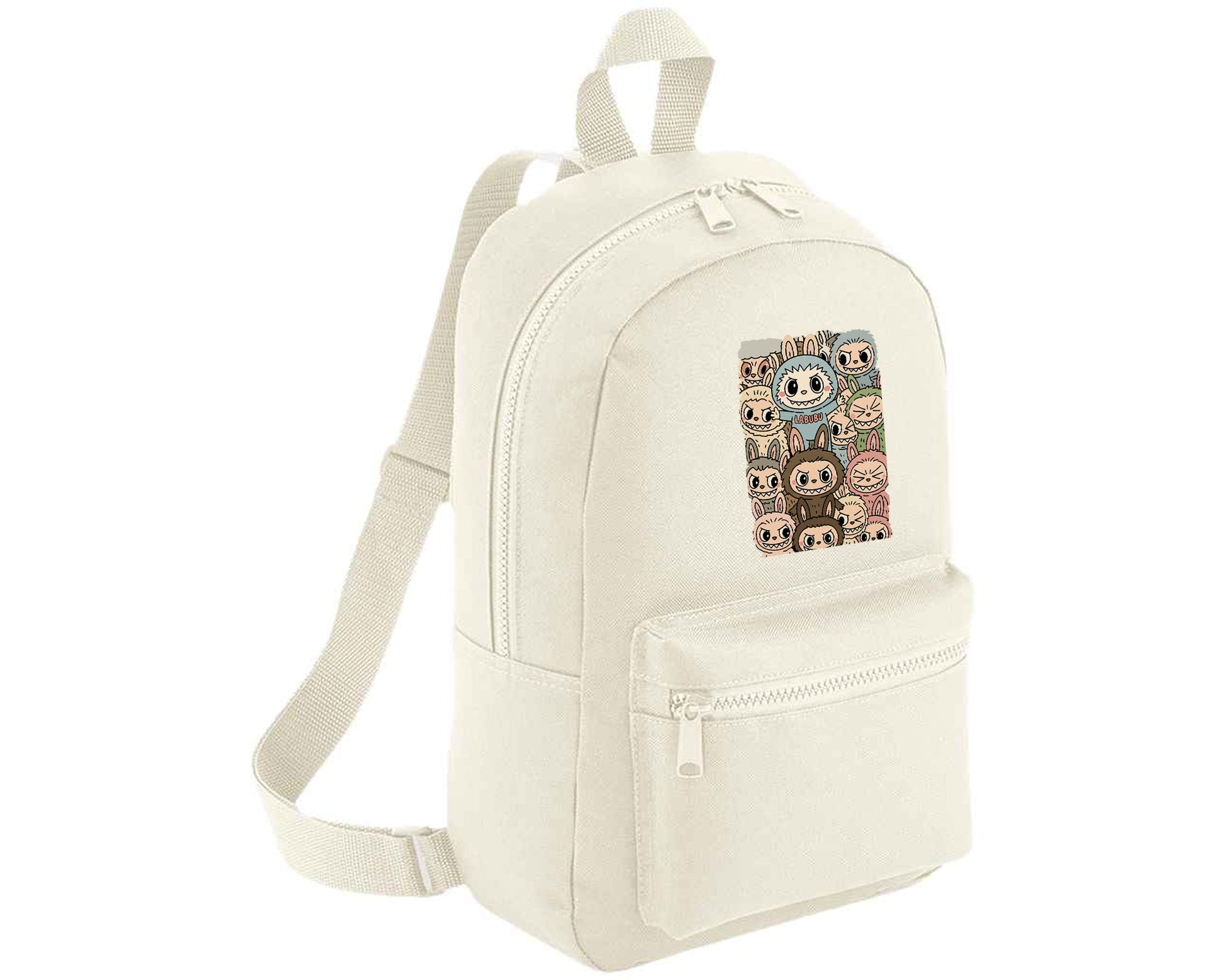 Labubu Mini Essential Fashion Backpack, Kawaii Bag for School, Travel or Gifting, Adjustable Shoulder Boys Girls Bag M8409