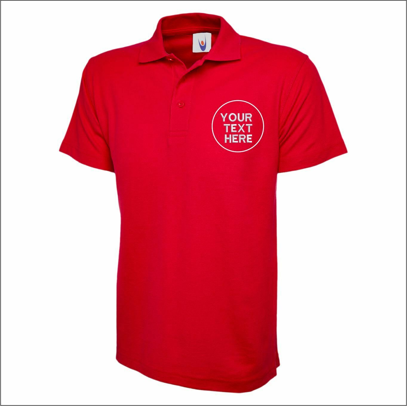 Custom Embroidered Men Polo Tshirt, Personalised Text/Design Shirt, Digitized Company Logo Monogrammed Polo Tee, Special Gift for Golf Lover