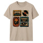 Retro Unisex T-Shirt Vintage Music Graphic Tee