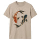 Koi Fish Yin Yang Retro Unisex T-Shirt