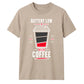Funny Battery Low Slogan Graphic Unisex T-Shirt