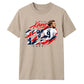 Harry Kane 125 caps football portrait graphic Unisex T-Shirt