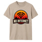 Retro Desert Sunset No Internet Graphic Unisex T-Shirt