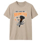 Skeleton hand broomstick quote Halloween Unisex t-shirt