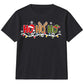 Santa Reindeer Elf Ho Ho Ho Print Christmas Kids T-Shirt