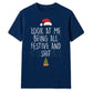 Funny Oh Dear Santa Let Me Explain Christmas Unisex T-Shirt