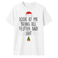 Funny Oh Dear Santa Let Me Explain Christmas Unisex T-Shirt