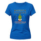 Sarcastic cheeky finger graphic Christmas Ladies T-Shirt