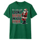 Sarcastic Cool Santa Claus Graphic Christmas Unisex T-Shirt