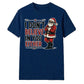 Sarcastic Cool Santa Claus Graphic Christmas Unisex T-Shirt