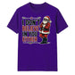 Sarcastic Cool Santa Claus Graphic Christmas Unisex T-Shirt