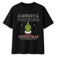 Sarcastic finger quote graphic Christmas Oversized T-Shirt