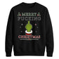 Sarcastic Hand Gesture Rude Christmas Unisex Sweatshirt
