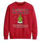 Sarcastic Hand Gesture Rude Christmas Unisex Sweatshirt