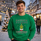 Sarcastic Hand Gesture Rude Christmas Unisex Sweatshirt