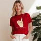 Sarcastic In A Relationshit Middle Finger Ladies T-Shirt