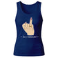 Sarcastic In A Relationshit Slogan Print Ladies Tank Top