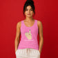 Sarcastic In A Relationshit Slogan Print Ladies Tank Top